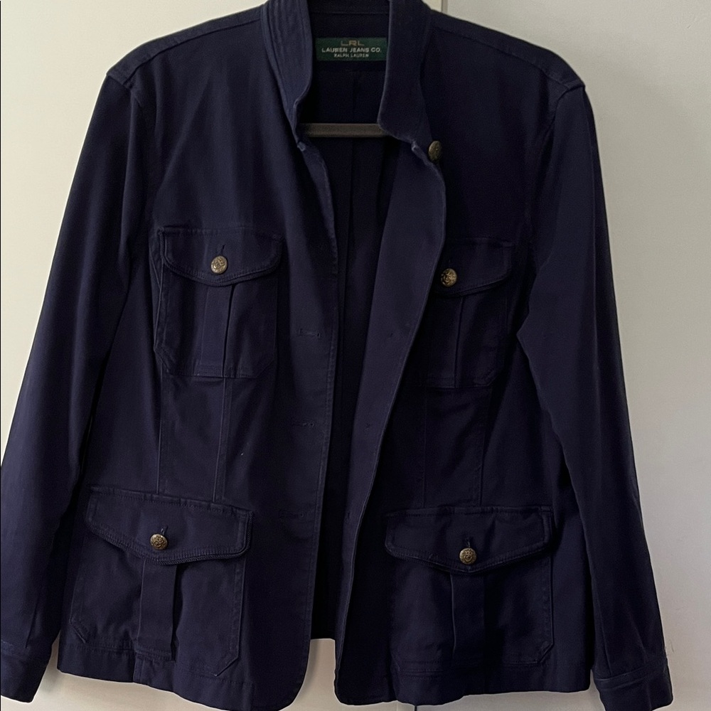 Laurent  Jeans Co. Ralph, women Navy Utility jackets.